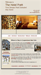Mobile Screenshot of hotelpratt.com